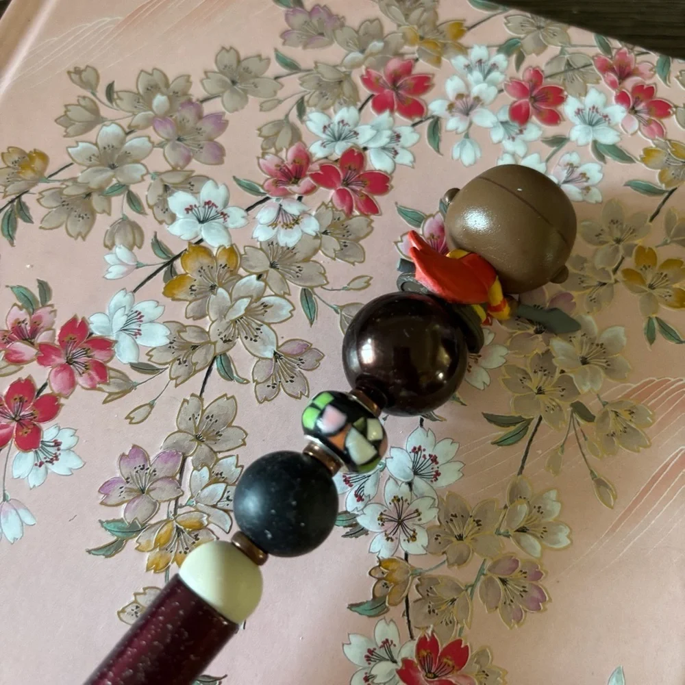 Marvel Doorables: Black Panther: Okoye handmade beaded pen